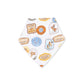 Bandana Bib, Rodeo Patches, Off White