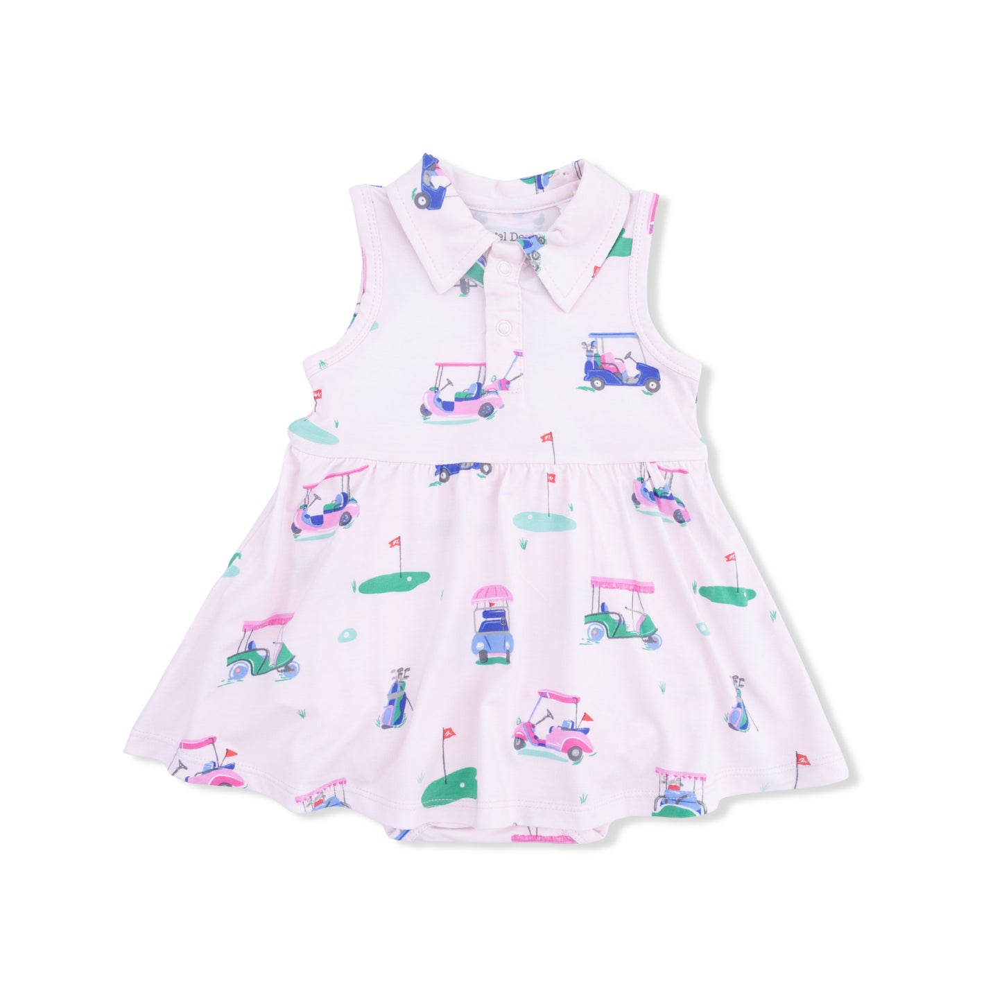 Polo Tennis Dress, Vintage Golf Carts, Pink