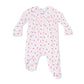 Smocked Peter Pan Snap Footie, Jolie Rosette