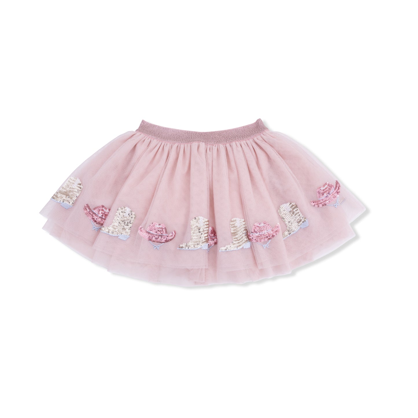 Tutu Skirt w/Bike Shorts, Yee Haw Cowgirl