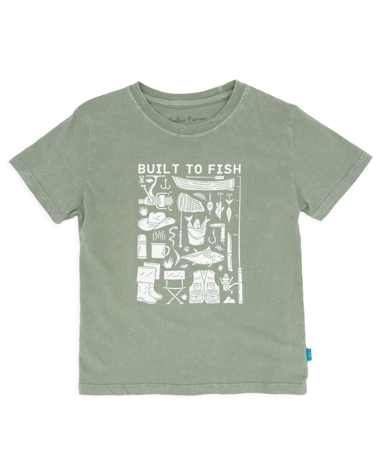 Vintage Tee, Lily Pad