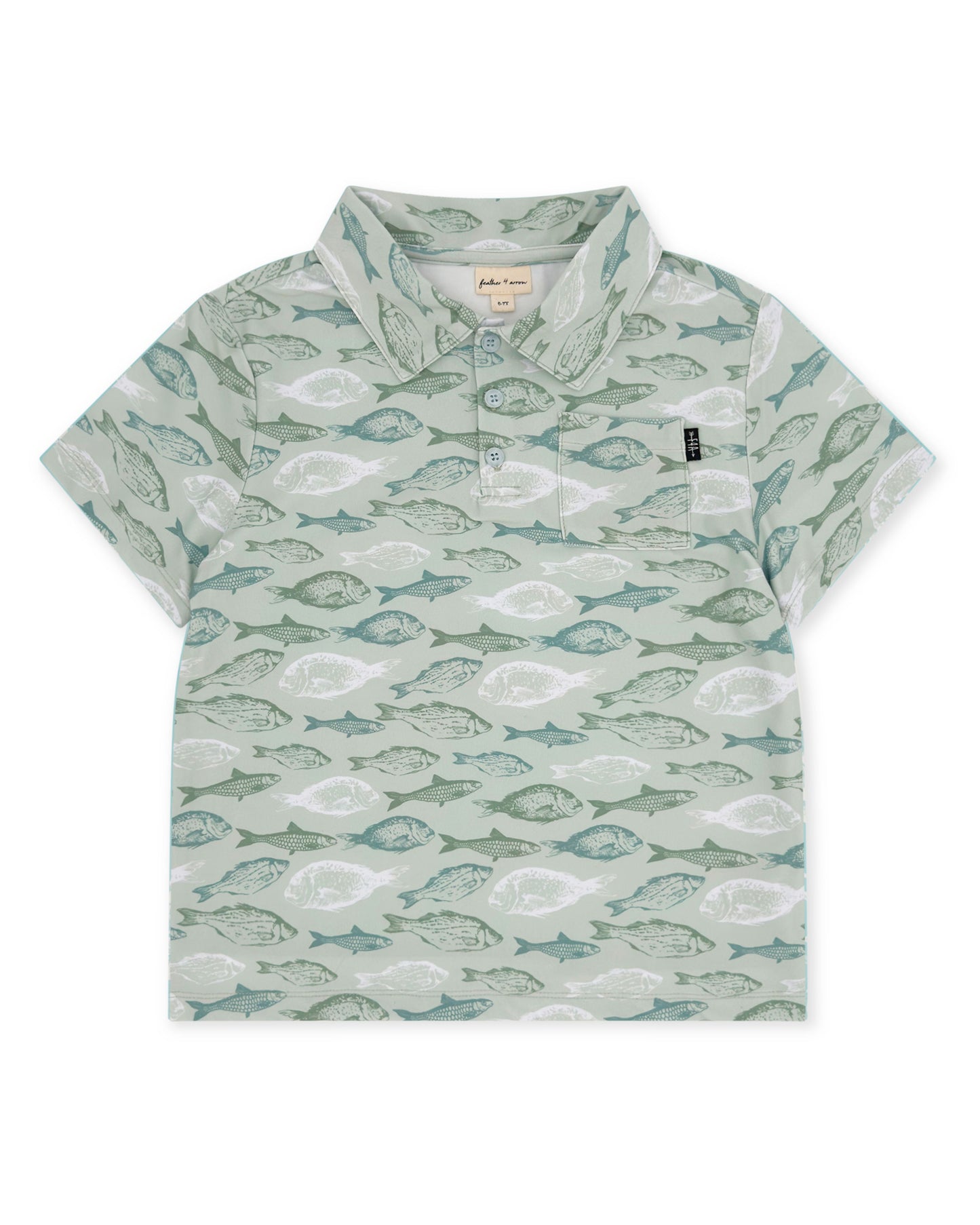 Feel Good Tech Polo, Sage