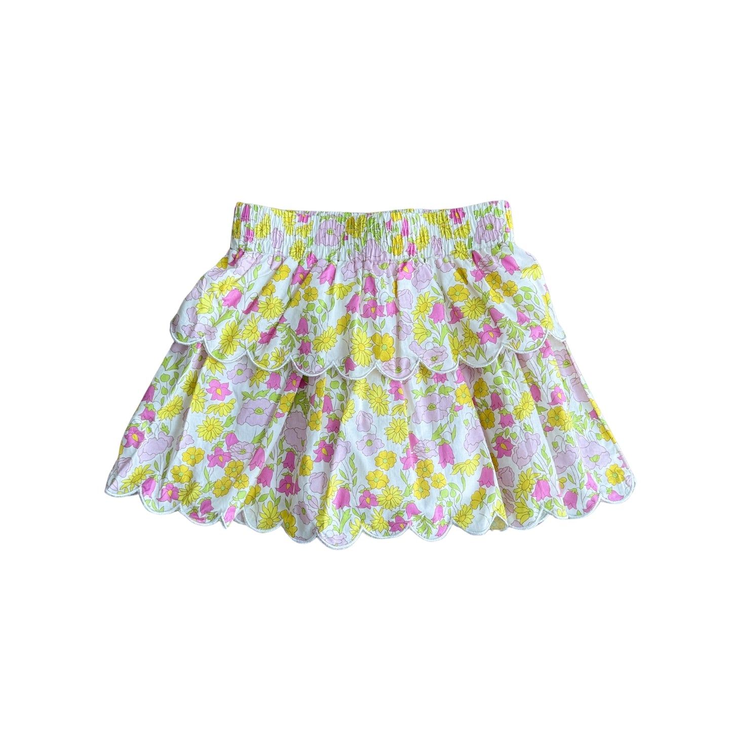 Two Tiered Skort, Bedford Buttercup