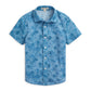 Day Party Shirt, Blue Bamboo