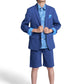 Day Party Shirt, Blue Bamboo