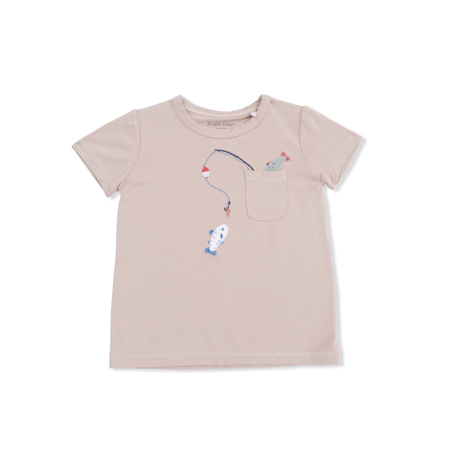 Crewneck Tee w/Cargo Short, Gone Fishin'