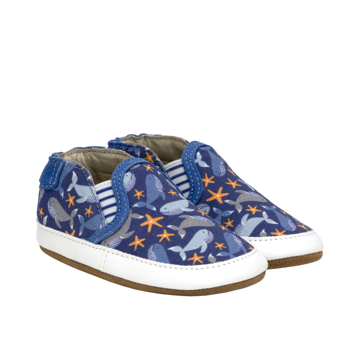 Soft Sole - Whale Tale, Dark Blue