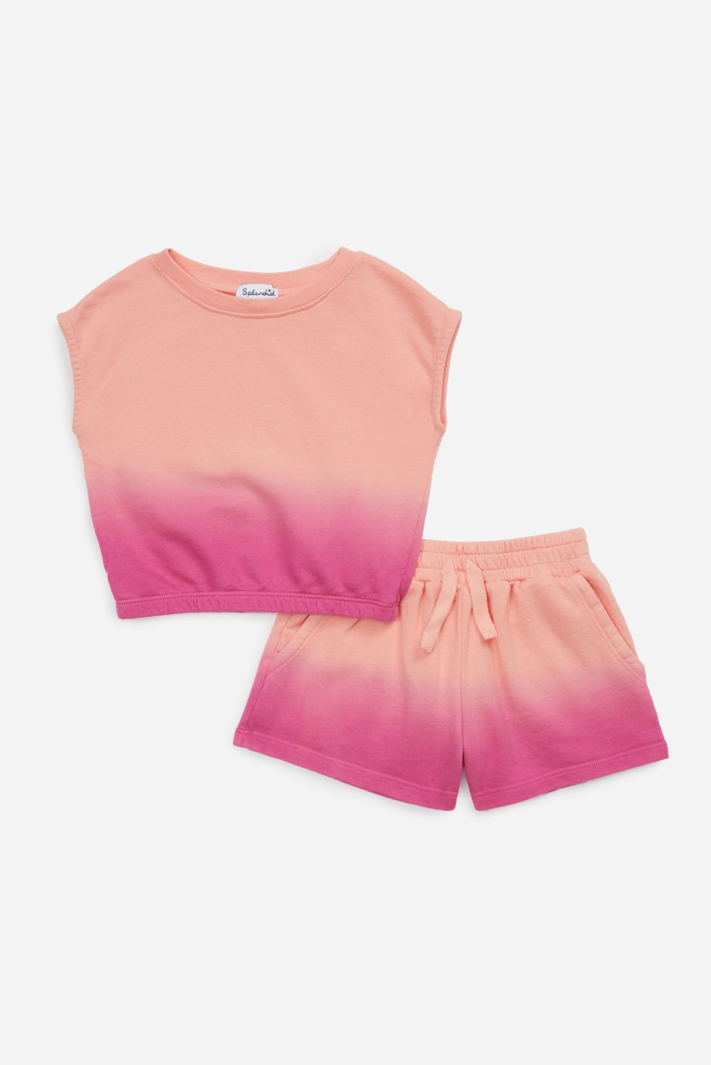 Cotton Candy Dip Dye S/S Set