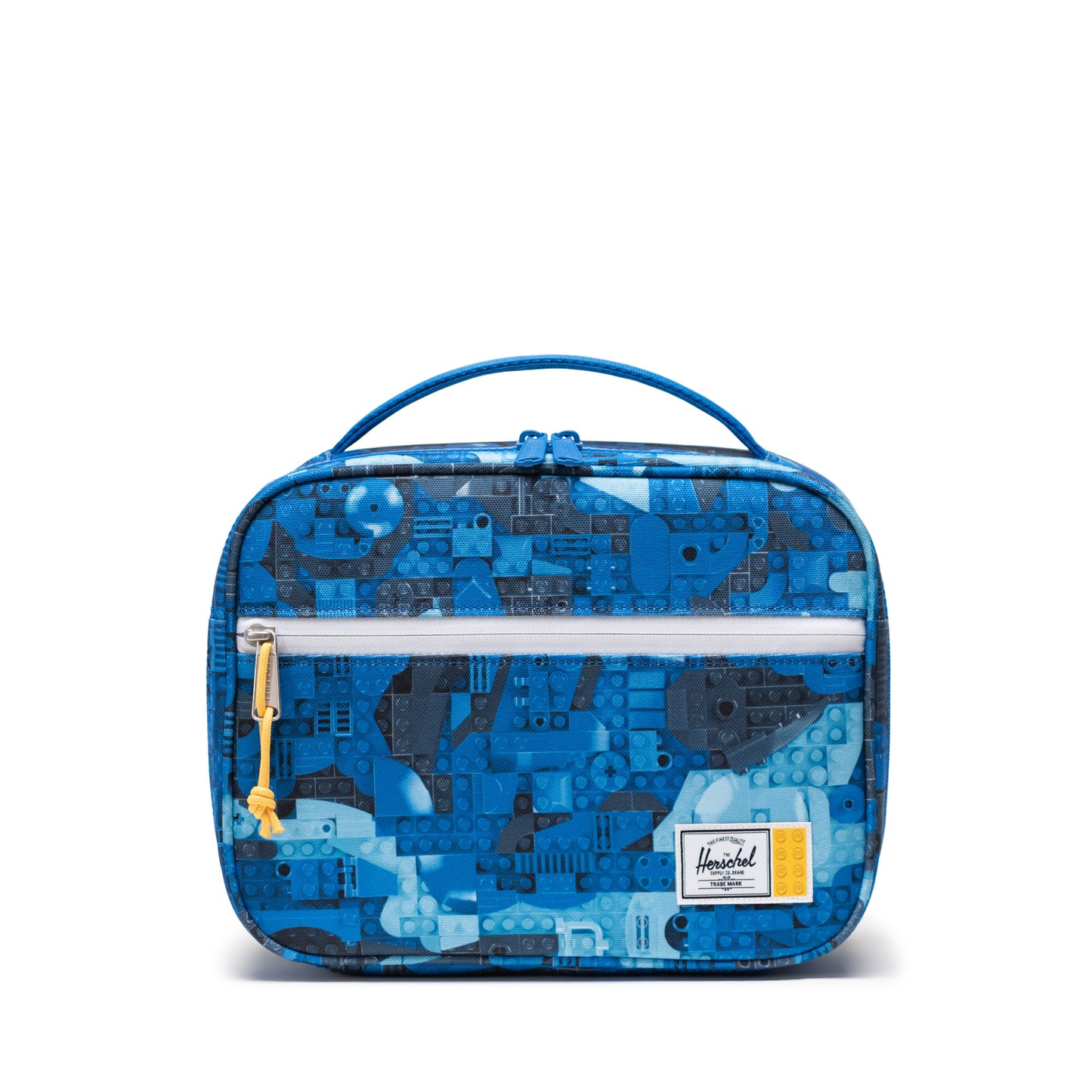 LEGO Pop Quiz Lunch Box - Abstract Bricks Blue