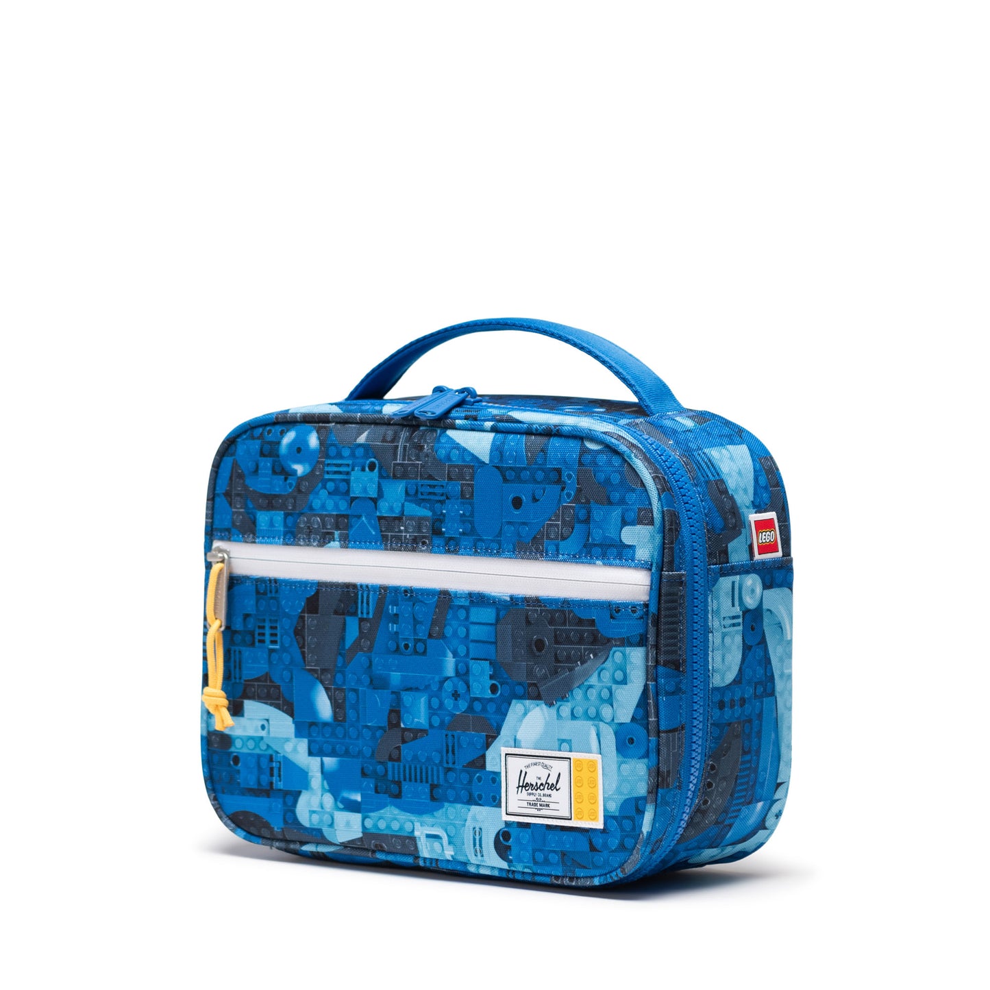 LEGO Pop Quiz Lunch Box - Abstract Bricks Blue