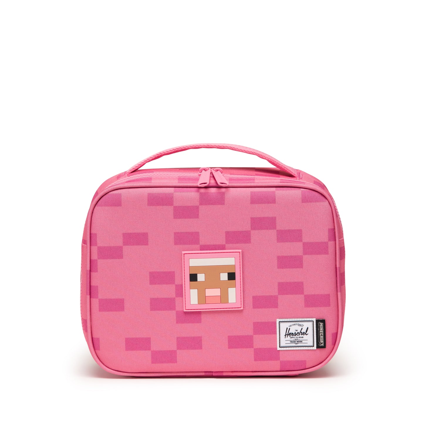 Minecraft Pop Quiz Lunch Box - Pink Sheep