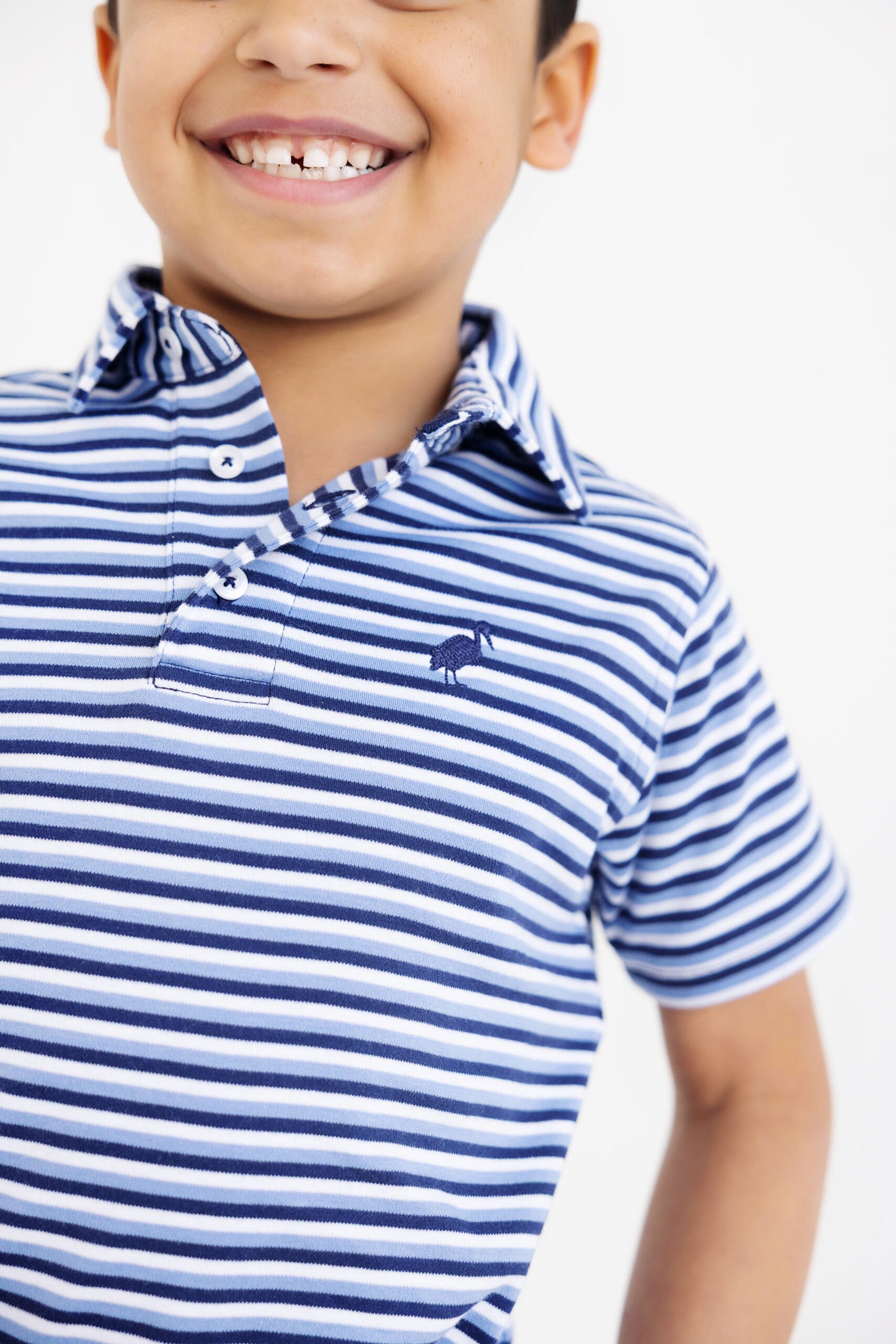Prim & Proper Polo and Onesie, Sumner County Stripe