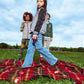 Christa Denim Cargo, Cambridge Wash