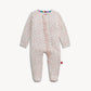 Ruffle Footie, Apple Blossom