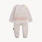 Ruffle Footie, Apple Blossom