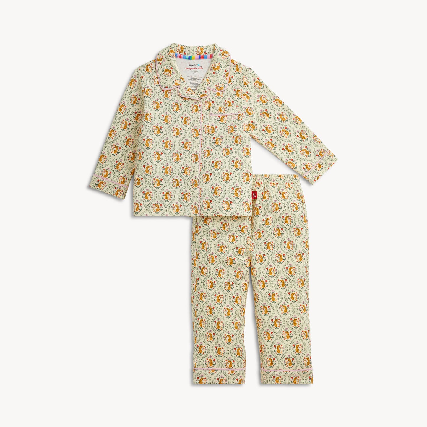 RightFit L/S Pajama, Fleur Sauvage