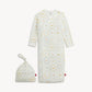 Gown & Hat, Nursery Magic Cream
