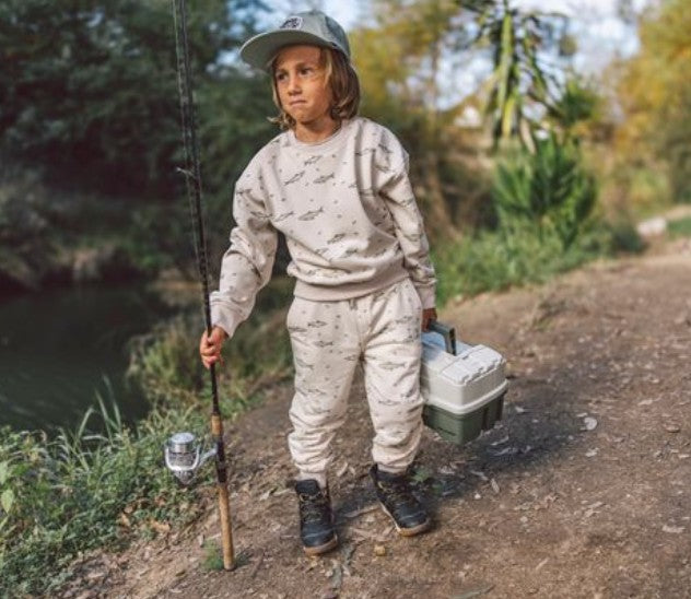 Bowie Fishing Jogger, Oatmeal