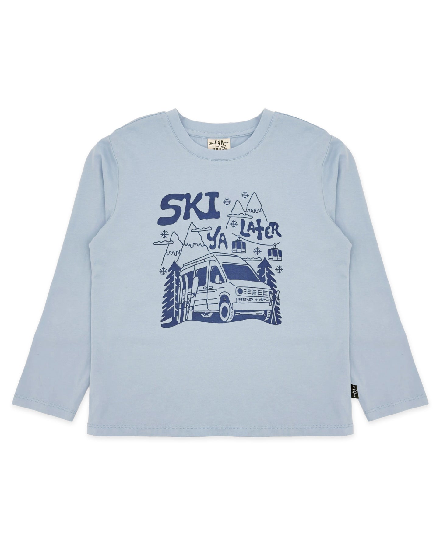 L/S Tee, Ski Ya Later