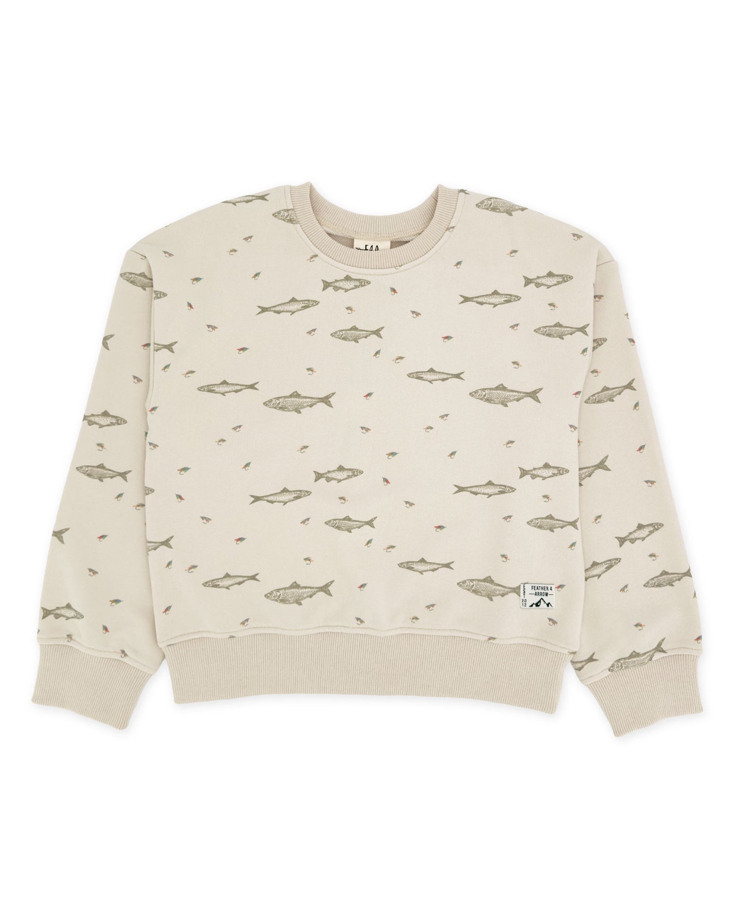 Ryder Fishing Sweatshirt, Oatmeal