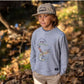 Fish Wrangler Hacci Pullover, Heather Gray