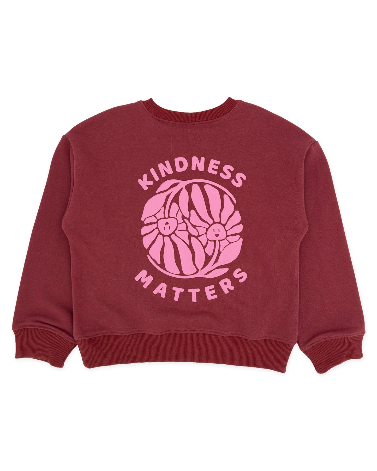 Kindness Sweatshirt, Mystic Maroon