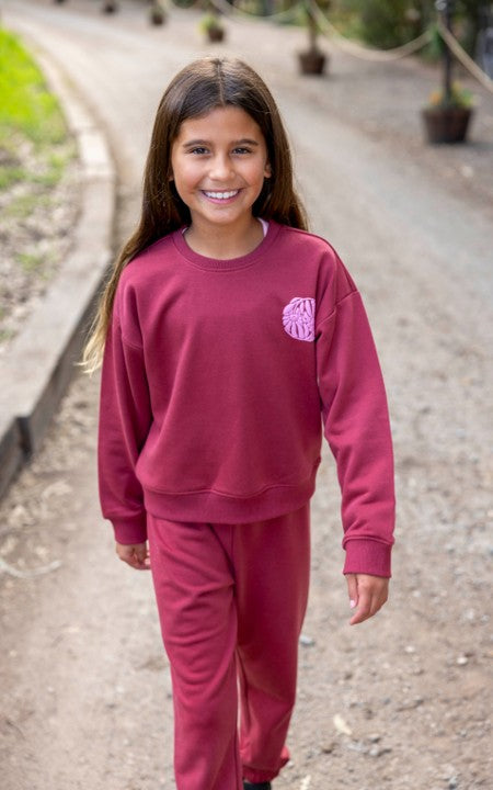 Kindness Sweatshirt, Mystic Maroon