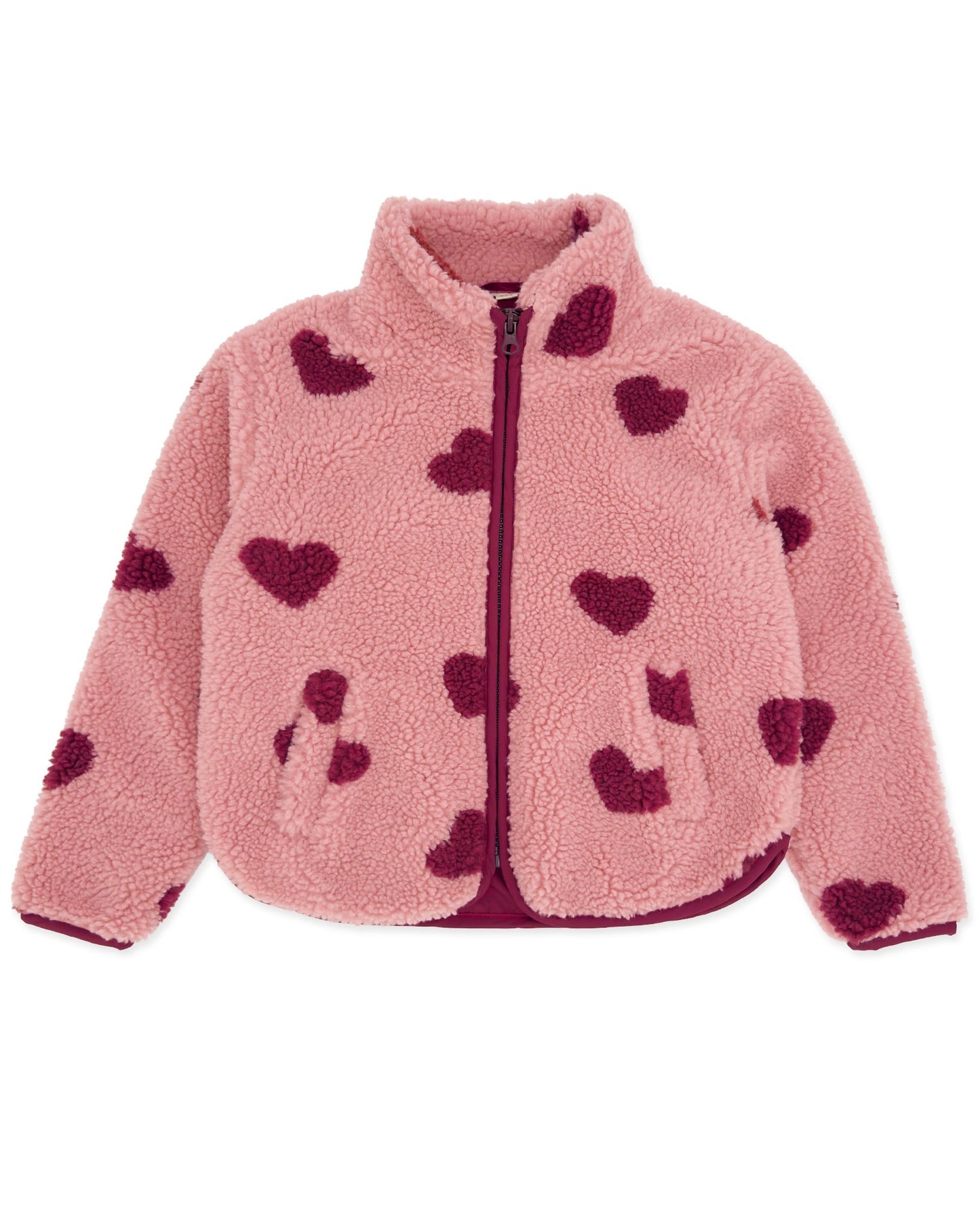 Parker Heart Jacket, Rose Quartz