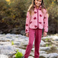 Parker Heart Jacket, Rose Quartz