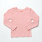 Seesaw L/S Rib T-Shirt, Pink