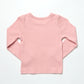 Seesaw L/S Rib T-Shirt, Pink