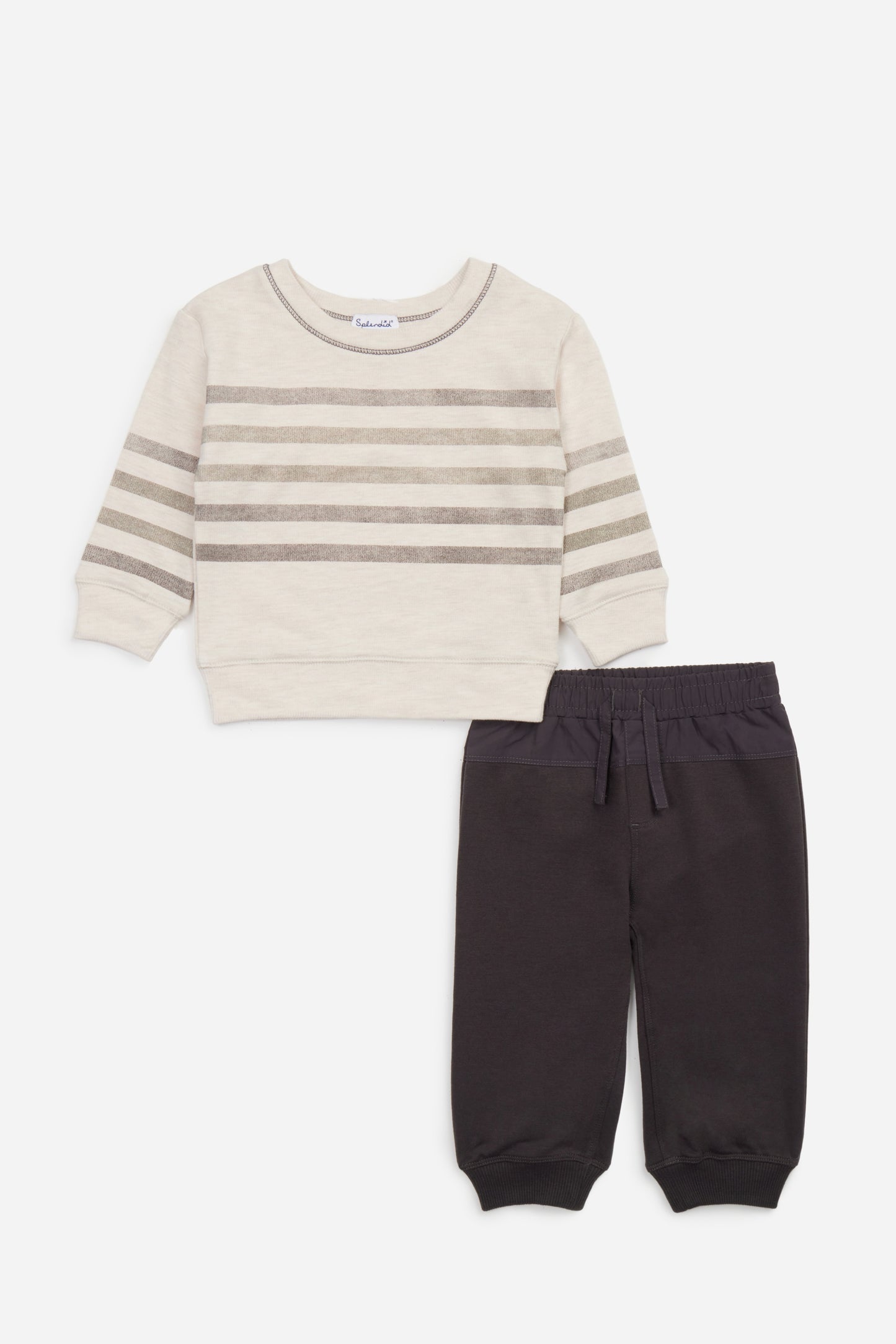 Sunrise Stripe Pullover Set