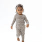 L/S Lettuce Edge Tunic Top, Leopard Rib