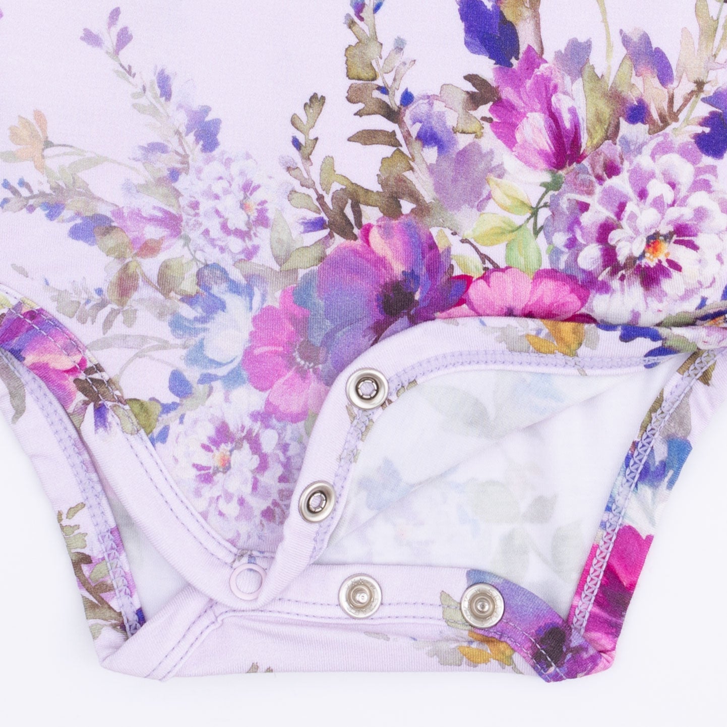 L/S Bodysuit, Dahlia Floral