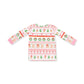 L/S Loungewear Set, Gingerbread Fairisle Pink
