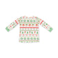L/S Loungewear Set, Gingerbread Fairisle Green