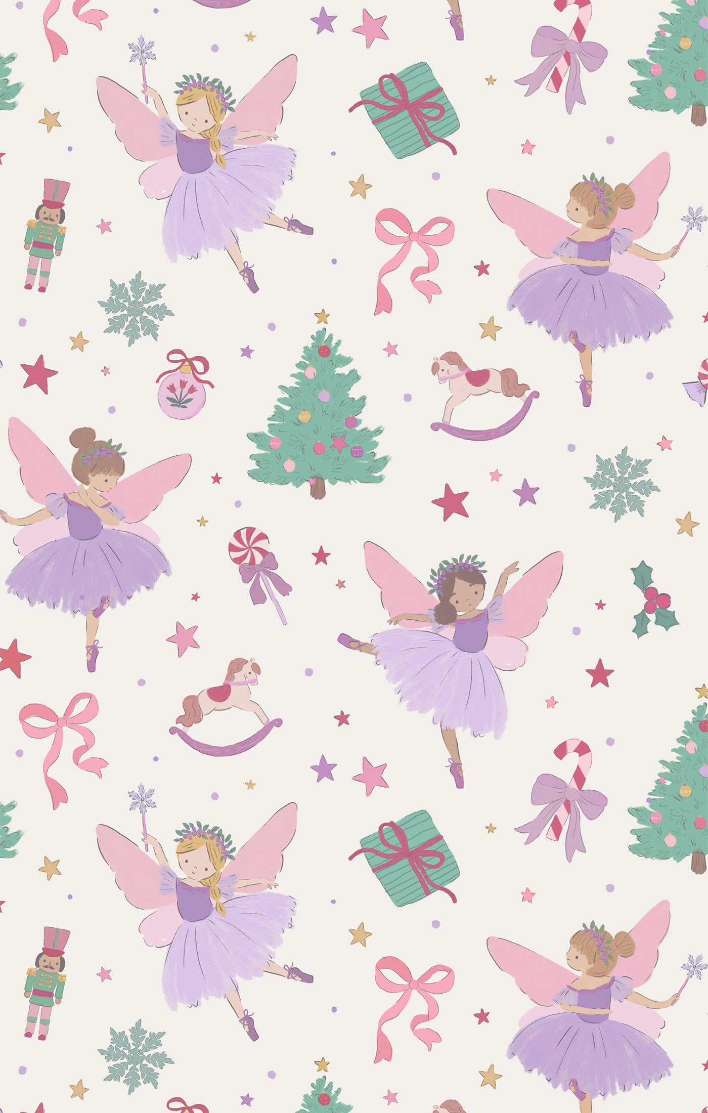 L/S Loungewear Set, Sugar Plum Fairies