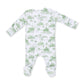 Zip Footie, Golf Toile Green