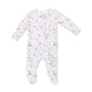Ruffle Zip Footie, Enchanted Woodland