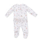 Ruffle Zip Footie, Enchanted Woodland