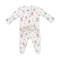 Ruffle Zip Footie, Sugar Plum Fairies