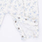 Smocked L/S Romper, Rose Briar