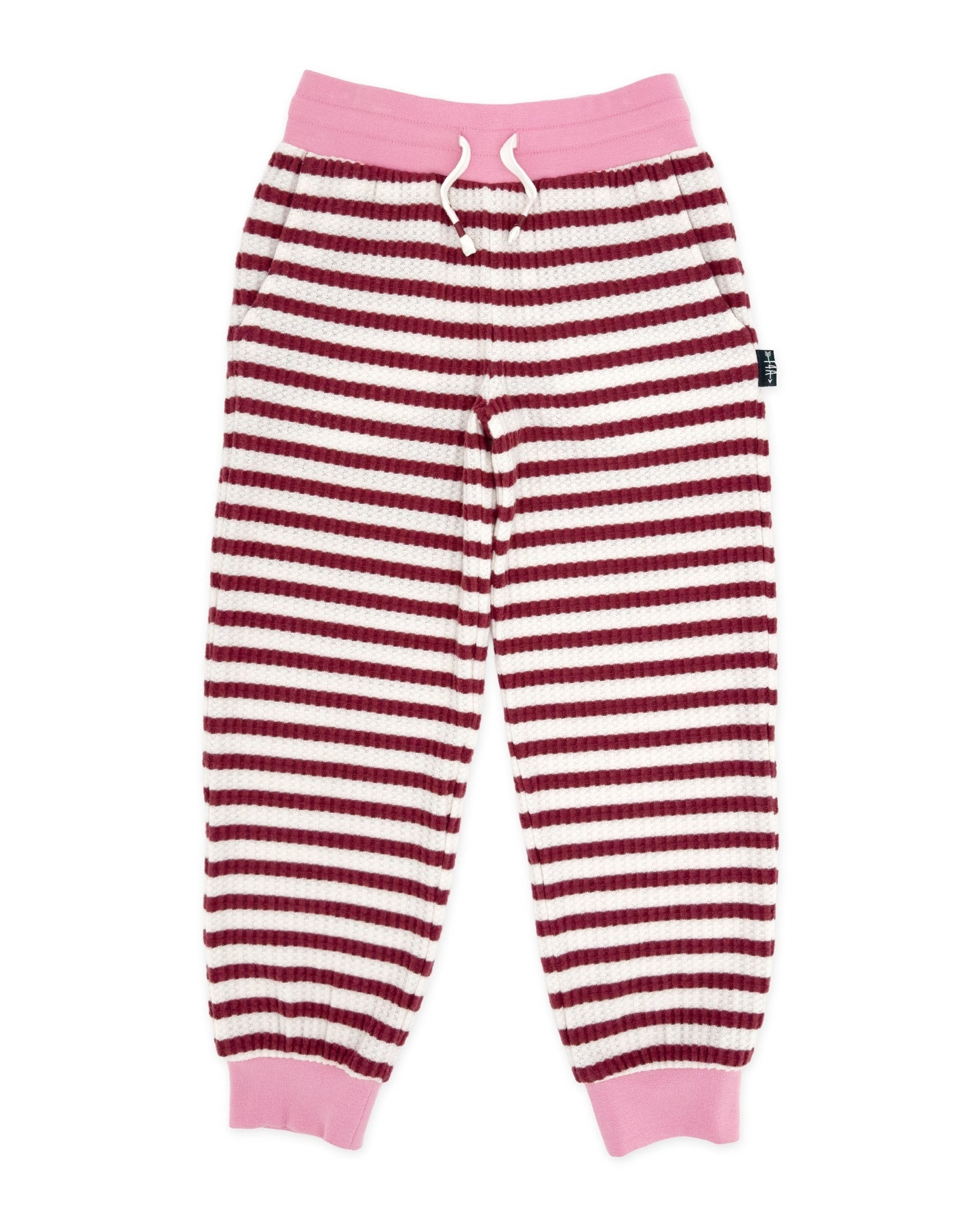 Prism Stripe Pant, Mystic Maroon