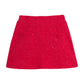 Patch Pocket Skort, Crimson
