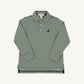 L/S Prim and Proper Polo and Onesie, Grier Green/Palmetto Pearl Stripe