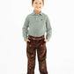 L/S Prim and Proper Polo and Onesie, Grier Green/Palmetto Pearl Stripe