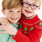 Isaac's Sweater, Fairisle Christmas Trees