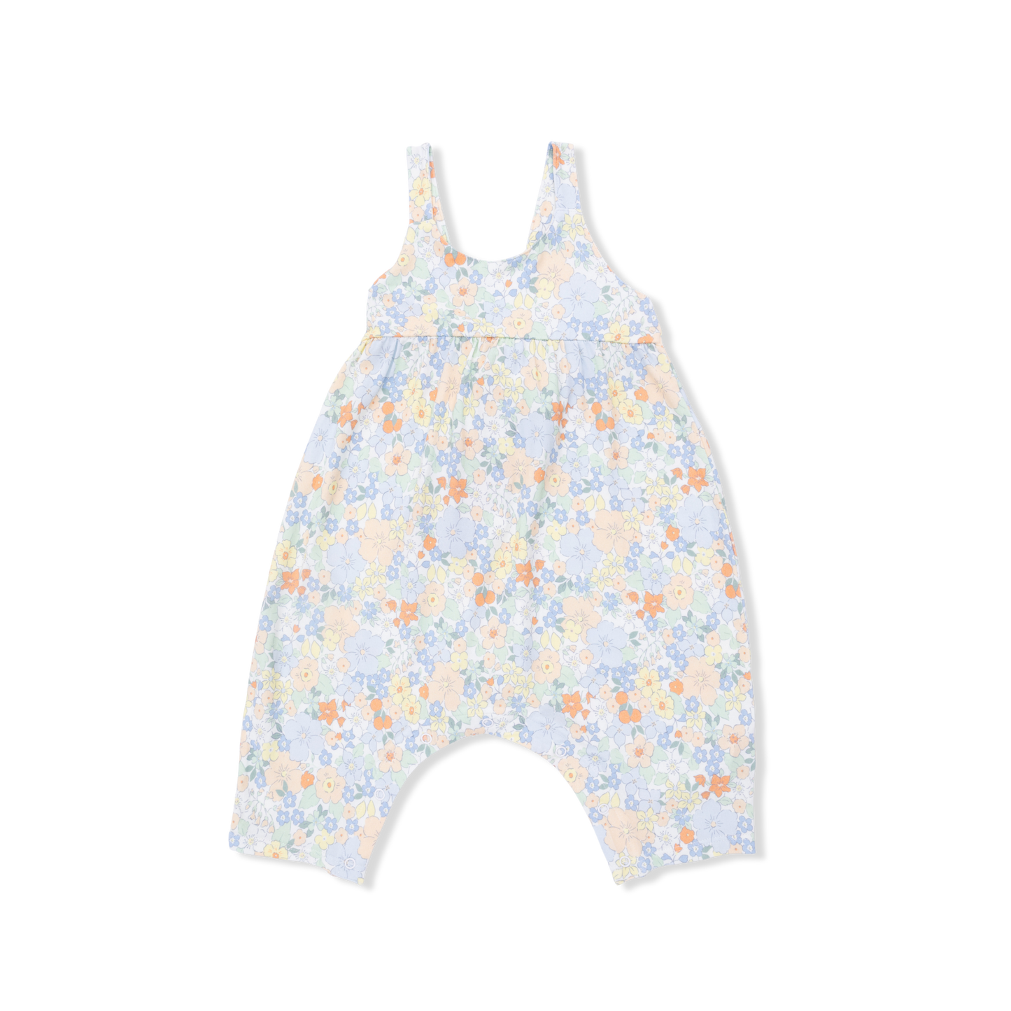 Tie Back Romper, Georgia Floral