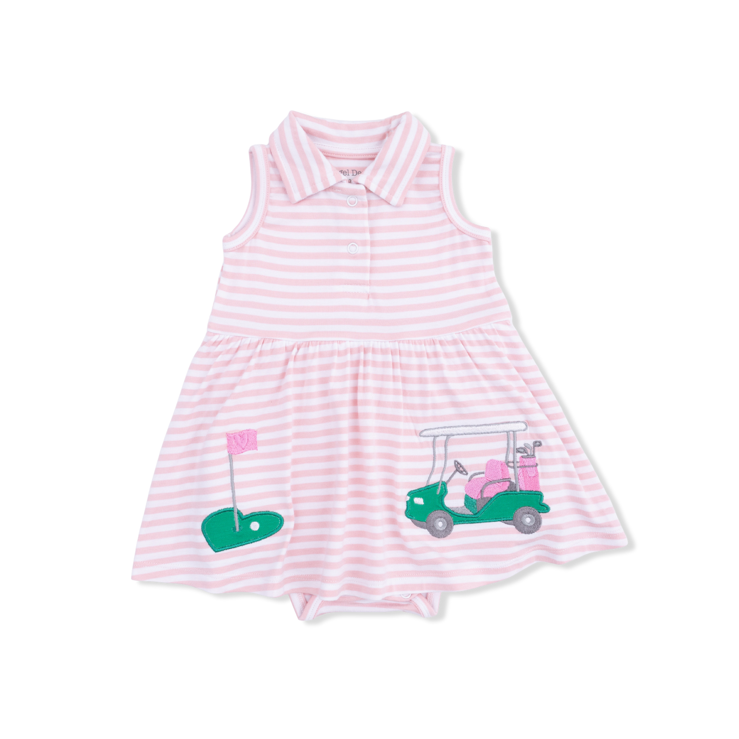 Polo Tennis Dress, Striped Golf