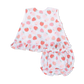 Ruffle Back Top & Bloomer, Strawberry Bliss